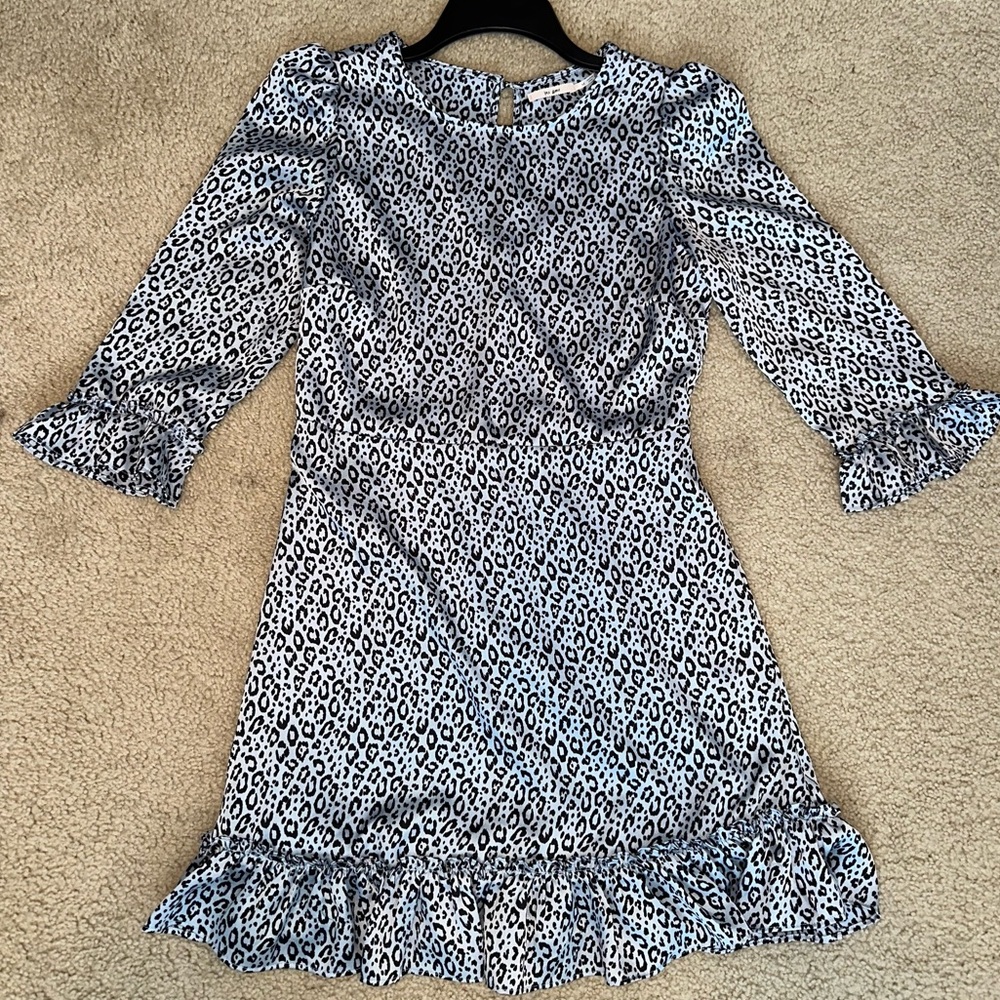 Francesca’s Leopard Print Dress